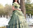 Vampiric Wedding Dresses Luxury Katherine Pierce Nina Dobrev In Green Ball Gown In the