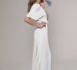 Vintage Inspired Wedding Dresses New Minimal and Chic Audrey Blouse and Silk Skirt by
