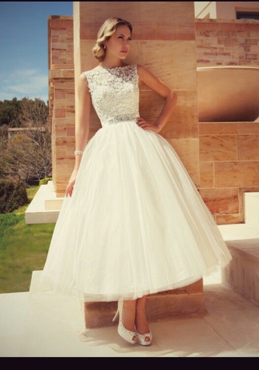 kupuj line wyprzedaowe vintage tea length wedding dress od wedding with extra cheap lace wedding dress photo