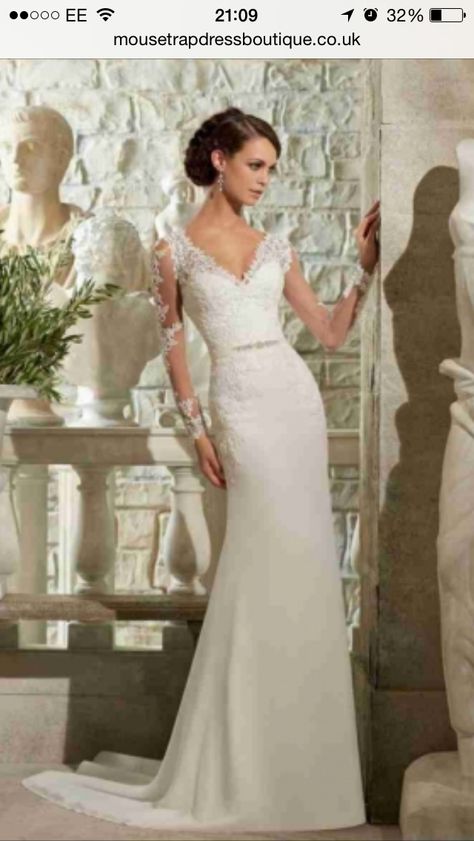 0d3d13e f387ef54ec8d7b64a sleeve wedding gowns column wedding dresses