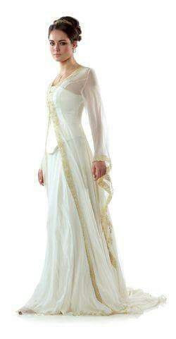 Vintage Look Wedding Dresses Elegant Vintage Celtic Wedding Gown