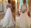 Vintage Style Wedding Dresses Fresh Discount solovedress Vintage Lace Wedding Dresses High Neck Illusion Sleeved Open Back Aline Wedding Gowns Chapel Bridal Dresses Vintage Style Wedding