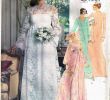 Vintage Wedding Dresses with Sleeves Elegant Size 14 Vintage Boho Wedding Dress Sewing Pattern Empire