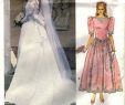Vogue Wedding Dresses Beautiful Misses Brides Dress Petticoat Sewing Pattern Size 12 Vogue 1983