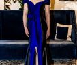 Von Maur Wedding Dresses Awesome Royal Blue Plus Size Mother the Bride Dresses 2019 Sweetheart Neck Floor Length Wedding Dress Front Split Prom Guest Mother evening Gowns Mother