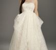 Vow Renewal Dresses Plus Size Elegant White by Vera Wang Wedding Dresses & Gowns