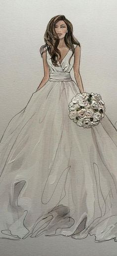 Watercolor Wedding Dresses Unique 16 Best Bridal Watercolor Images
