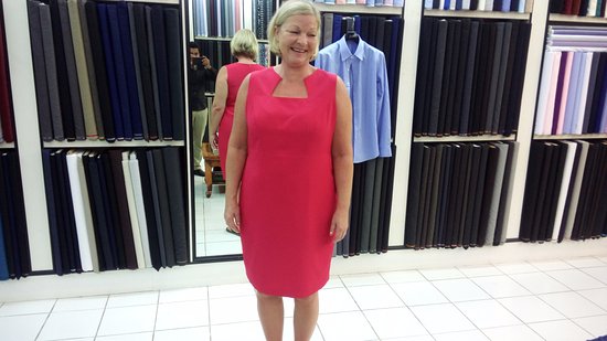Waters Dresses New Customer From the Waters Hotel Trying Dress In Exclusive