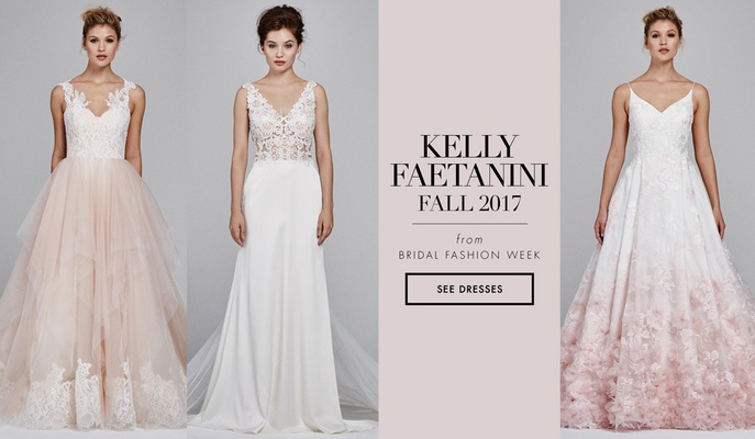 Wedding Dress 2017 Awesome Bridal Week Wedding Dresses From Kelly Faetanini Fall