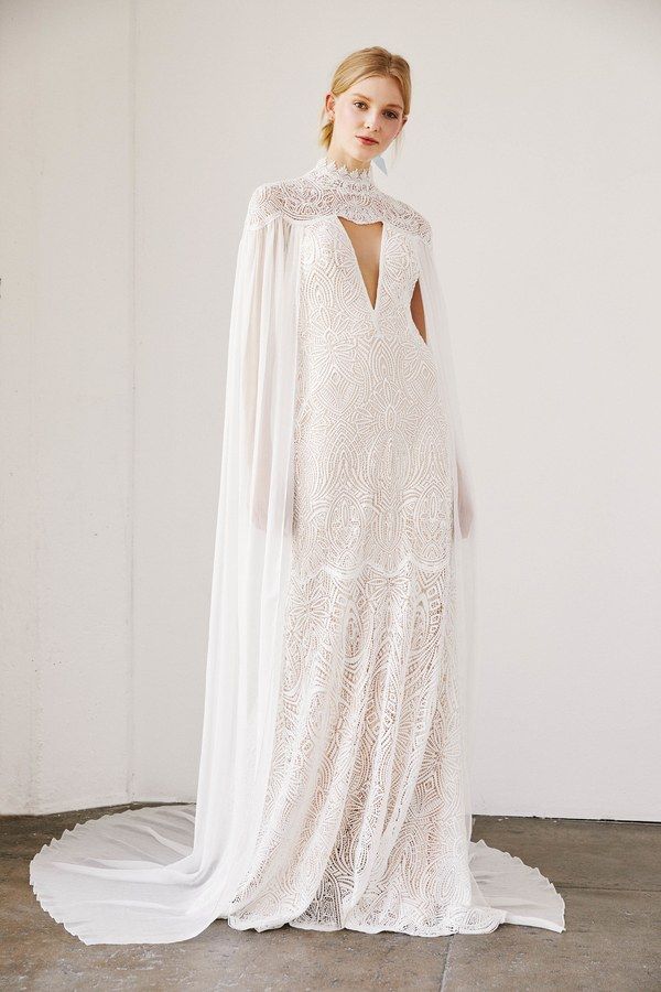 Wedding Dress Cape New Brautkleider 2020 Das Sind 10 Brautmoden Trends Aus New