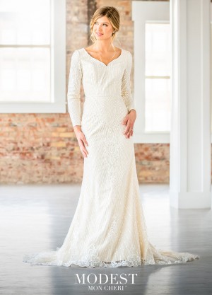 Wedding Dress for A Second Wedding Lovely Modest Bridal by Mon Cheri