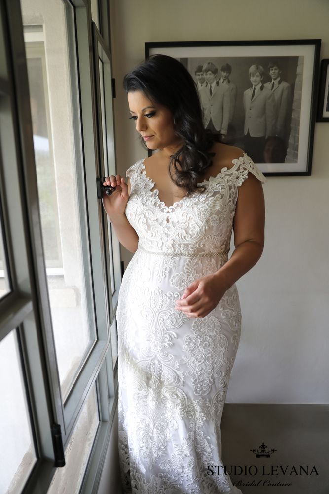 Wedding Dress for Big Women Elegant Adele Studio Levana Plus Size Wedding Dress