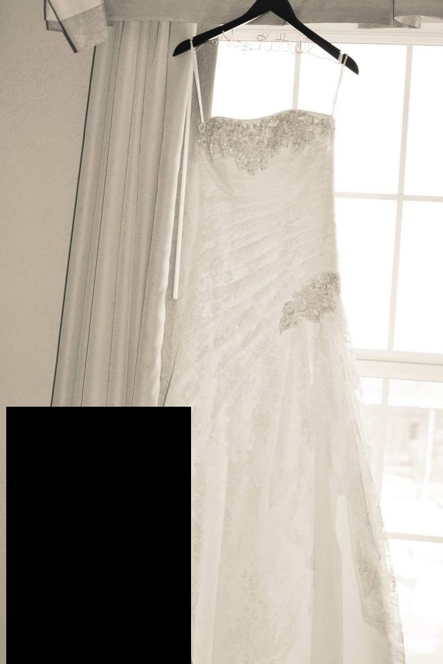Wedding Dress Lace Lovely David S Bridal Lace Wedding Dress with Side Split and Corset Back Wedding Dress Sale F