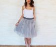 Wedding Dress No Train Awesome Gray Tulle Skirt Tutu Skirt Bridesmaid Dress Bridesmaid Skirt Wedding Skirt