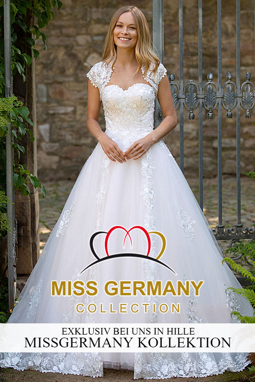 Miss Germany Brautkleider Exclusiv in Hille bei VeRina Brautmode