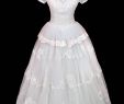 Wedding Dress Price Range Beautiful 1950s Wedding Dress Applique Lace & Tulle Silk Taffeta