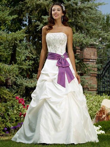 Wedding Dress Purple Best Of White Purple Wedding Dresses Wedding