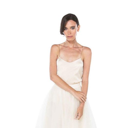 Wedding Dress Separates New Rps Silk Wedding Camisole Cami is Perfect for Brides and