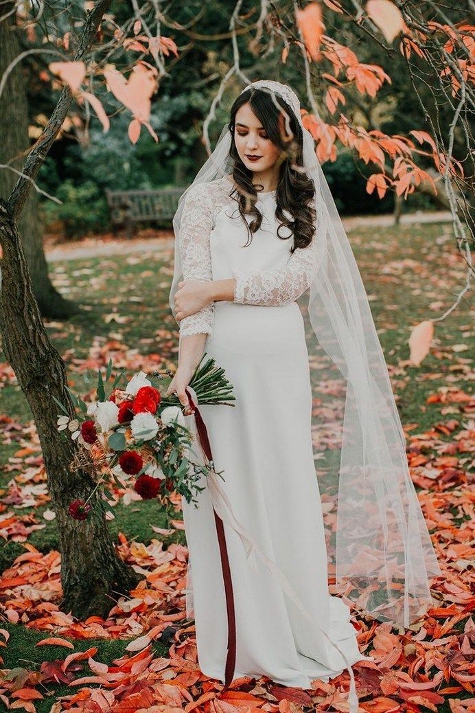 Wedding Dress Separates top Best Of â 30 Reasons to Love An Outdoor Fall Wedding