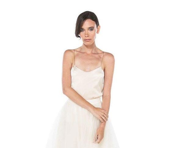 Wedding Dress Separates top Luxury Rps Silk Wedding Camisole Cami is Perfect for Brides and