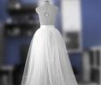 Wedding Dress Skirt Luxury 2 Layers Detachable Tulle Overskirt Suitable for Many