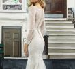 Wedding Dress Sleeve Styles Lovely Style 8959 Beaded Chantilly Lace Long Sleeve V Neck Gown