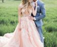 Wedding Dress tops Best Of Blush Pink Wedding Dresses with White Lace Appliques Charming Deep V Neck See Through top Backless Sheer Bridal Gowns Plus Size Ready to Ship Wedding