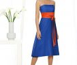 Wedding Dress with Blue Accent Luxury for My Blue and orange Wedding E Bridesmaids Dresses P