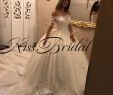 Wedding Dresses 2018 Elegant Big Ball Gown 2018 Lace Wedding Dresses F the Shoulder Long Sleeves Luxury Big Train Princess Dubai Bridal Gowns organza Ball Gown Wedding Dresses