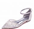 Wedding Dresses and Shoes Inspirational [us$ 54 99] Women S Mesh Flat Heel Closed toe Flats with Applique Jjshouse