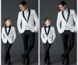 Wedding Dresses and Tuxedos Awesome Custom Made 2017 New Fashion Groom Tuxedos Men S Wedding Dress Prom Suits Father and Boy Tuxedos Jacket Pants Bow formal Wear for Men Boys White Tux