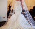 Wedding Dresses and Veil Beautiful White Lace Y Mermaid Sweetheart Wedding Dress Beautiful