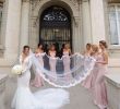 Wedding Dresses and Veils Elegant Pretty Shot Of the Bride and Her Bridesmaids Holding Her
