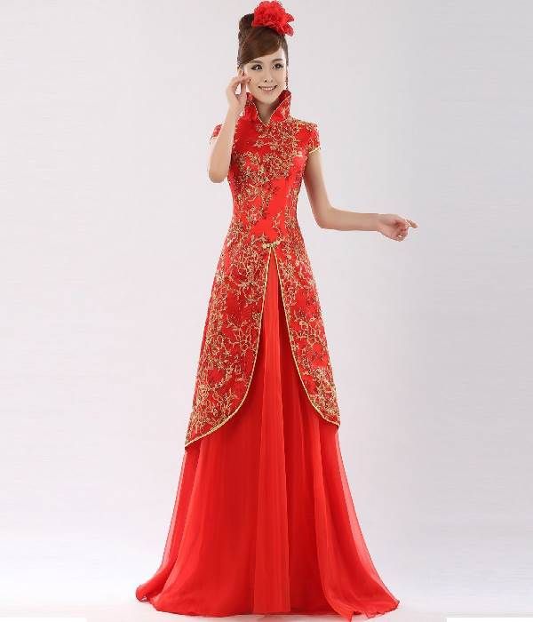 Wedding Dresses China Luxury Traditional Chinese Wedding Dress