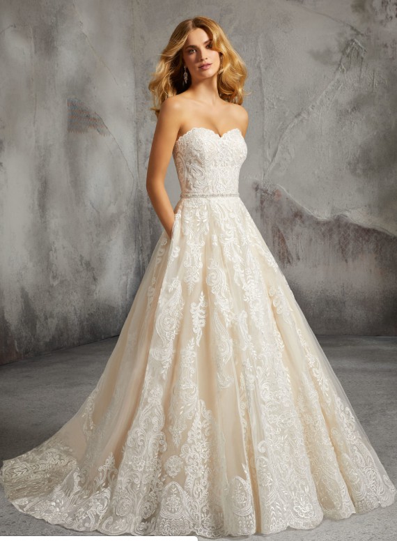 Wedding Dresses.com Lovely Morilee 8273 Lisa Size 0