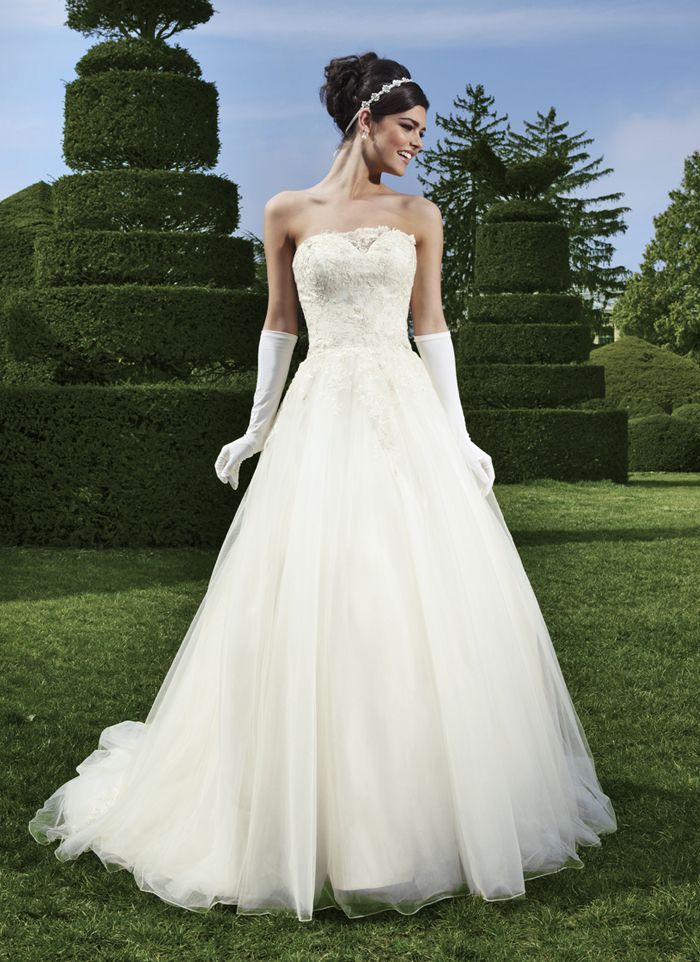 Wedding Dresses Cover Fresh sincerity Wedding Dress Style 3746 An Illusion Strapless