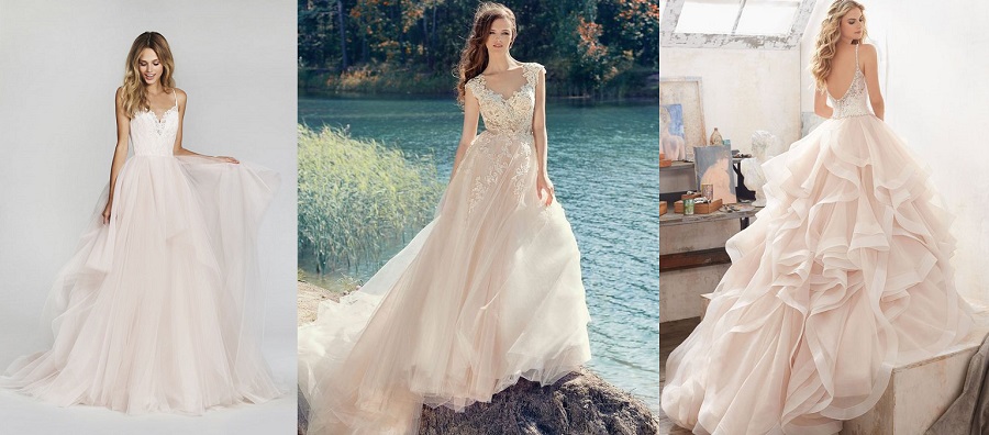 Tulle Latest Bridal Luxury Dress Fabrics Trends 2018 19