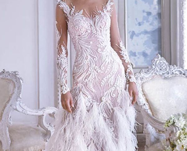 Wedding Dresses Feathers Elegant Specially for You Demetrios 2019 Wedding Dresses