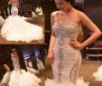 Wedding Dresses Feathers New Vestido De Noiva Crystal White Mermaid Wedding Dresses Luxury Ostrich Feather Wedding Gowns Y Ivory Bridal Dress 2017 Robe De Mariage Bride Gown