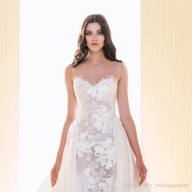 2016 ziad elegant wedding dresses custom