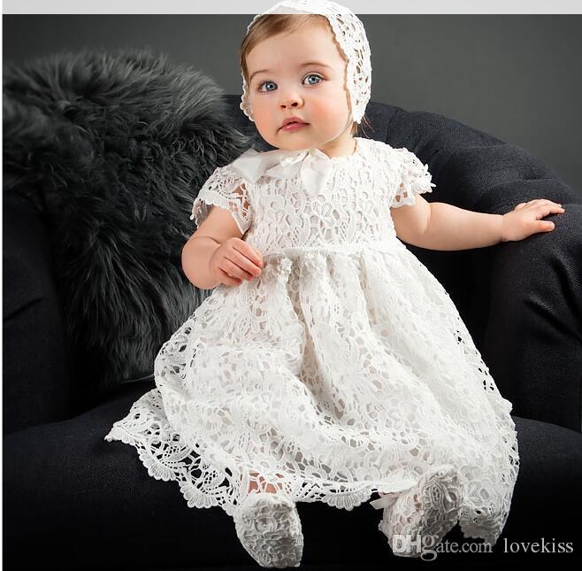Wedding Dresses for Baby Girl Fresh 2019 2018 Baby Girl Baptism Gown Christening Dress Girls Dresses Lace White Baby Princess Dresses Newborn Wedding Dress Baby Girl Clothes A1661 From