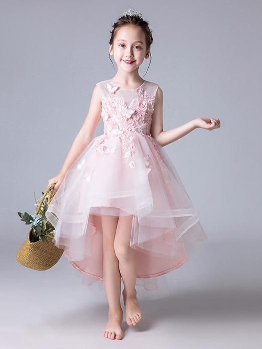 Wedding Dresses for Baby Girls Luxury Sweet Girl Embroidered Dress My Little Princess