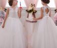 Wedding Dresses for Baby Unique Kids Flower Girl Dress Baby Girls Lace formal Princess Pageant Wedding Birthday Party White Bridesmaid Dresses Tea Length 5 14years Canada 2019 From