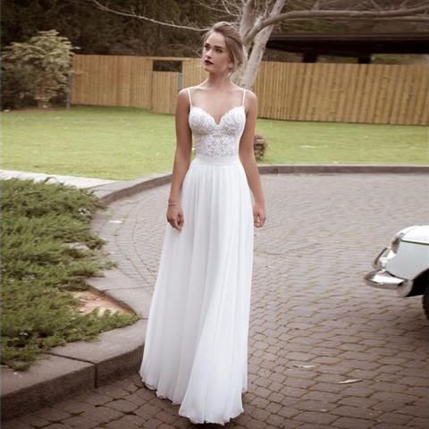 Wedding Dresses for Beach Lovely Adln New 2019 Arrival Stock Lace Wedding Dresses Beach