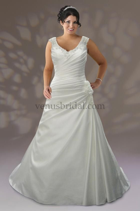 Wedding Dresses for Curvy Figures Lovely This Style is Best for the Busty or Inverted Triangle Figure
