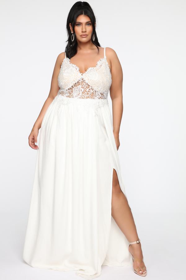 Wedding Dresses for Fat Women Elegant Plus Size Women S Clothing Affordable Shopping Line