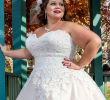 Wedding Dresses for Heavy Brides Beautiful This Lace Embellished Wedding Gown Flatters the Curvy Bride