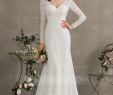 Wedding Dresses for Over 50 Beautiful Trumpet Mermaid V Neck Court Train Lace Wedding Dress