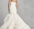 Wedding Dresses for Petite Brides Vera Wang Lovely White by Vera Wang Bias Tier Trumpet Wedding Dress Style