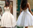 Wedding Dresses for Short Girls New Super Mini Short Dress 2019 Appliques Wedding Dress White Ivory Ball Gown Summer Girl Party Dress Wedding Party Bridal Party Dresses Celtic Wedding